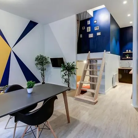 Le Berlier 60m2 + Cour Privee - Centre Historique דיז'ון